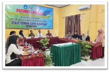 Melalui Asesmen Lapangan, STKIP Usman Safri Kutacane Perkuat Komitmen Menuju Perguruan Tinggi yang Unggul, Adaptif, dan Berdaya Saing